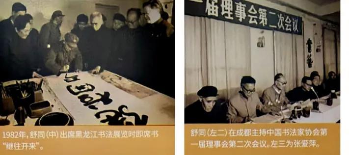 “党内一支笔”舒同诞辰120周年文献展举行，他亲笔题写多幅文教机构牌匾插图15中国题字网