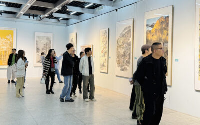 “赓续文脉 同心圆梦——海峡两岸暨港澳地区中国写意画作品展览”在福州开幕缩略图中国题字网