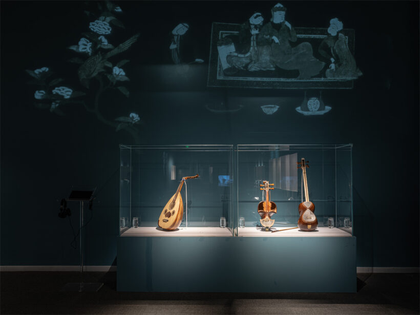 “漫漫和鸣——中国艺术研究院藏丝绸之路乐器展”在京开幕插图11中国题字网