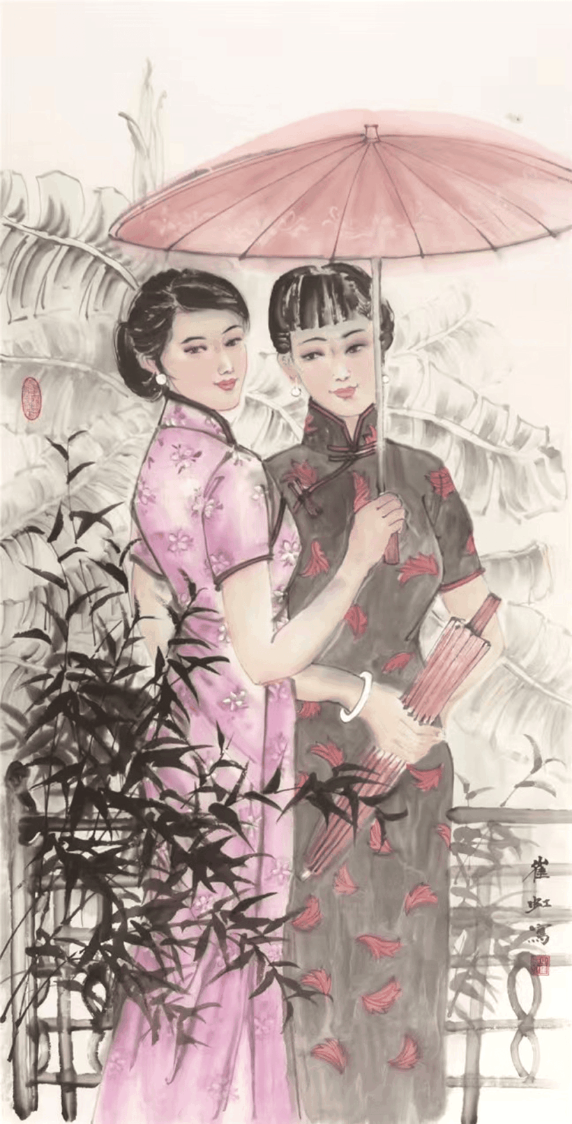 著名画家崔虹:工笔重彩细腻婉约|作品定制收藏插图8中国题字网 著名画家崔虹:工笔重彩细腻婉约|作品定制收藏插图8中国题字网