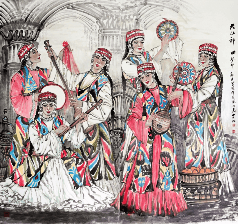 著名画家崔虹:工笔重彩细腻婉约|作品定制收藏插图10中国题字网 著名画家崔虹:工笔重彩细腻婉约|作品定制收藏插图10中国题字网