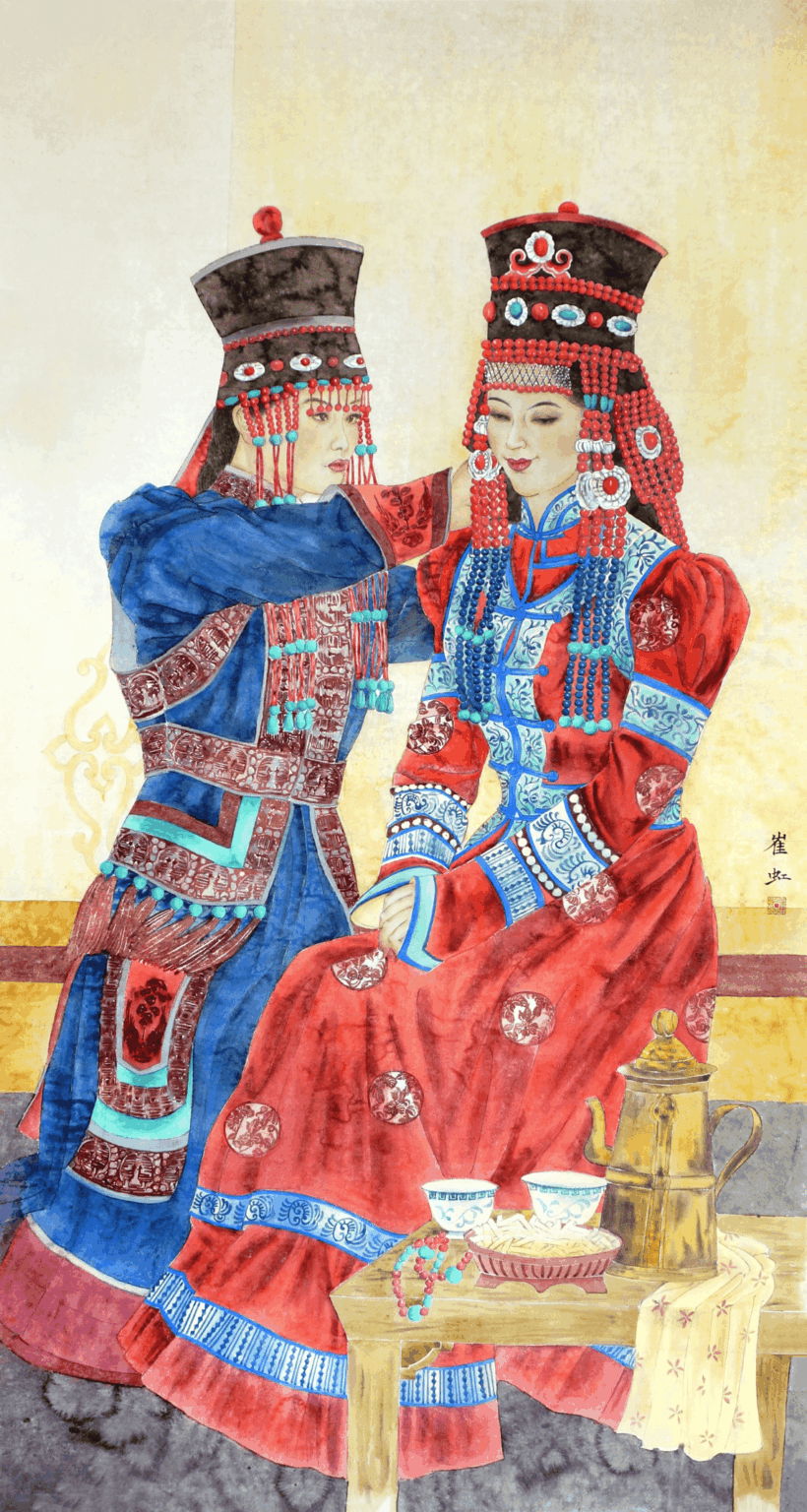 著名画家崔虹:工笔重彩细腻婉约|作品定制收藏插图5中国题字网 著名画家崔虹:工笔重彩细腻婉约|作品定制收藏插图5中国题字网