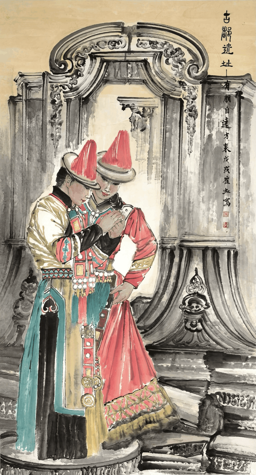 著名画家崔虹:工笔重彩细腻婉约|作品定制收藏插图7中国题字网 著名画家崔虹:工笔重彩细腻婉约|作品定制收藏插图7中国题字网