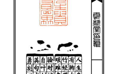 周尚勇篆刻朱文印章【人生贵有胸中竹】｜作品礼品定制缩略图中国题字网