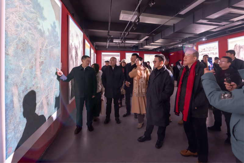 “潇湘风华——2025·中国画作品展（山水）” 在南岳美术馆开幕插图6中国题字网