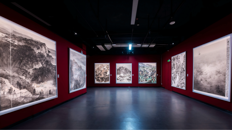 “潇湘风华——2025·中国画作品展（山水）” 在南岳美术馆开幕插图7中国题字网