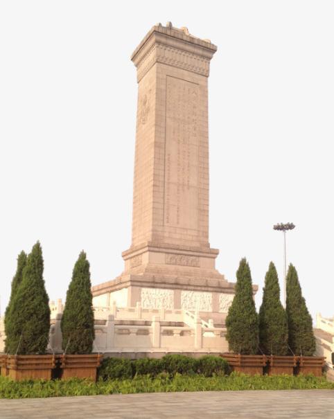 历史故事｜人民英雄纪念碑的设计建造过程及碑文题字插图11中国题字网