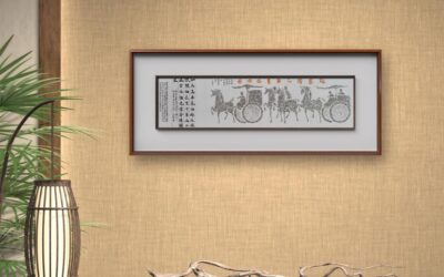 书法名家杨勇金石题跋作品定制收藏【汉画像石车马出行图】缩略图中国题字网