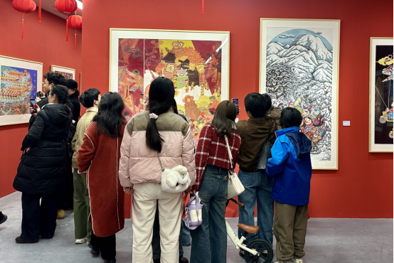 2026年“新生活·新风尚·新年画”美术创作展示活动亮相抚州插图4中国题字网