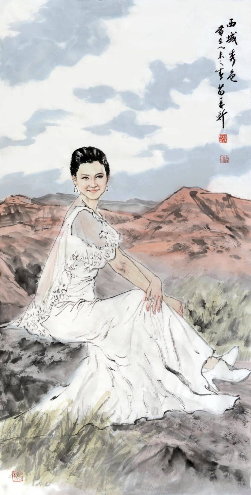 苗再新 笔墨之巅｜中国传统国画人物山水大观插图3中国题字网