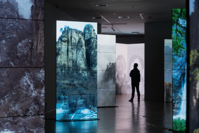 “山水行动——新媒体影像装置艺术展”（上海站）开幕插图2中国题字网