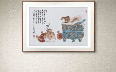 商务场合送定制花鸟画，吉祥寓意讨喜又得体缩略图中国题字网