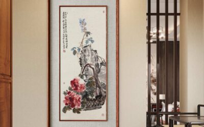 葡萄国画定制添丁送礼，多子多福吉祥国画推荐缩略图中国题字网