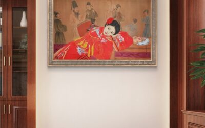 定制一幅牡丹图国画 象征富贵吉祥的居家装饰选择缩略图中国题字网