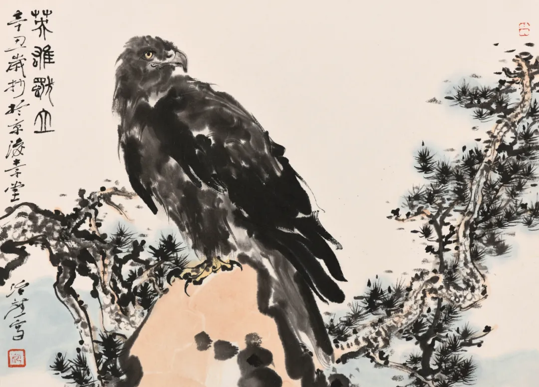 传统国画的哲学内核：天人合一的艺术表达插图中国题字网