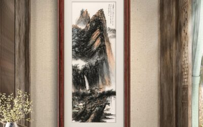 名人名家题词故事｜王维题《山居秋暝》，诗佛笔墨融诗画意境缩略图中国题字网
