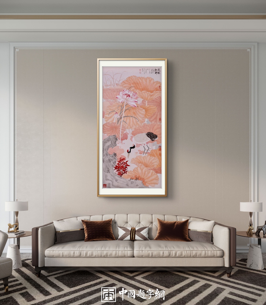 商务场合送定制花鸟画，吉祥寓意讨喜又得体插图中国题字网