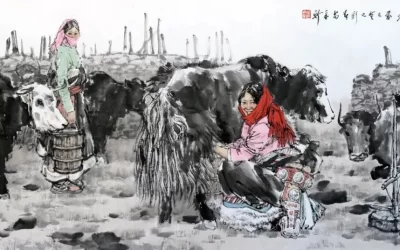 柿子事事如意国画定制，节日走亲访友小众吉祥礼缩略图中国题字网