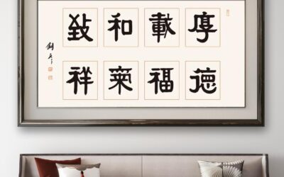 给领导送定制书法，这些经典词句永不出错缩略图中国题字网