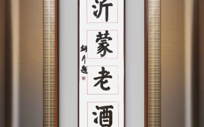 著名书法家张铜彦为山东白酒品牌题字《沂蒙老酒》缩略图中国题字网