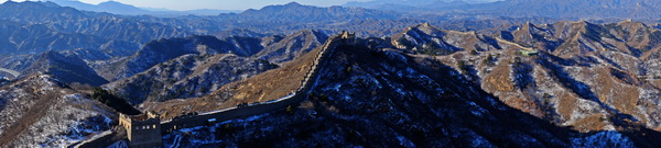 北京十大旅游景点-长城插图4中国题字网