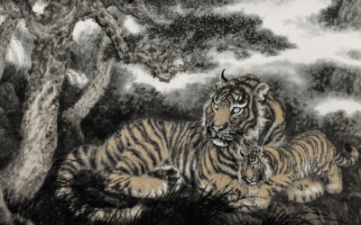 “虎啸山林静——冯大中诗书画作品展”在沈阳张学良旧居启幕缩略图中国题字网