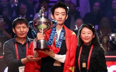 中国00后小将吴宜泽险胜肖恩·墨菲 获得2026斯诺克世锦赛冠军缩略图中国题字网