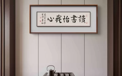 著名书法家鉴赏家金运昌书法作品定制收藏【读书怡我心】缩略图中国题字网