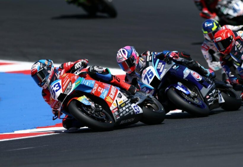 世界超级摩托车锦标赛WSBK“张雪机车”拿下赛季第六冠插图1中国题字网 世界超级摩托车锦标赛WSBK“张雪机车”拿下赛季第六冠插图1中国题字网