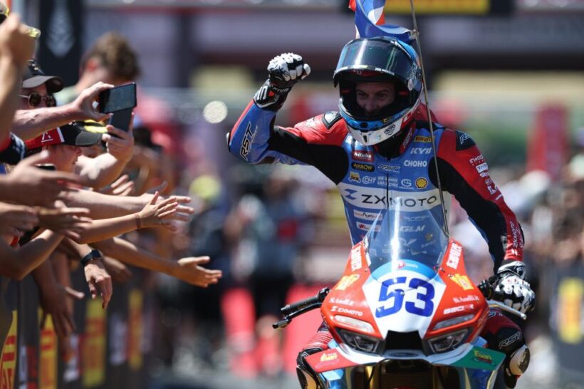 世界超级摩托车锦标赛WSBK“张雪机车”拿下赛季第六冠插图中国题字网 世界超级摩托车锦标赛WSBK“张雪机车”拿下赛季第六冠插图中国题字网