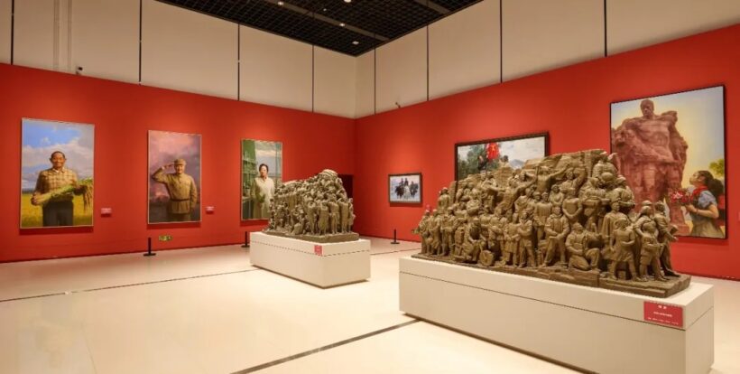 光辉历程 时代丹青——庆祝中国共产党成立105周年美术作品展在京开展插图2中国题字网