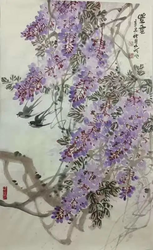 春风大雅 · 杜山河国画山水花鸟精品鉴赏与定制插图14中国题字网 春风大雅 · 杜山河国画山水花鸟精品鉴赏与定制插图14中国题字网