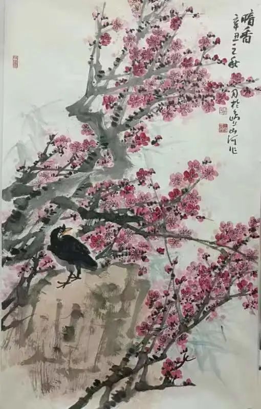 春风大雅 · 杜山河国画山水花鸟精品鉴赏与定制插图17中国题字网 春风大雅 · 杜山河国画山水花鸟精品鉴赏与定制插图17中国题字网