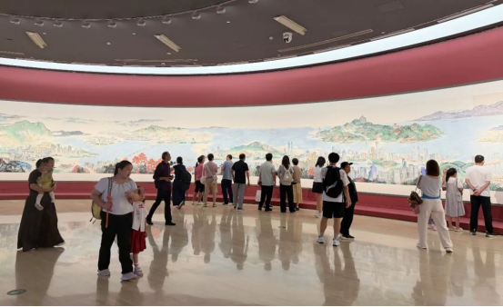 “一城春色半城花——厦门经济特区建设45周年美术作品展”开幕插图2中国题字网 “一城春色半城花——厦门经济特区建设45周年美术作品展”开幕插图2中国题字网