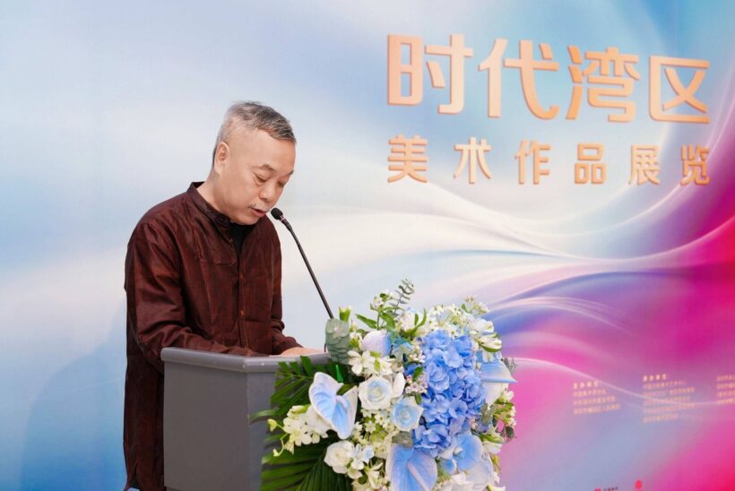 “时代湾区”美术作品展览在深圳开幕插图2中国题字网