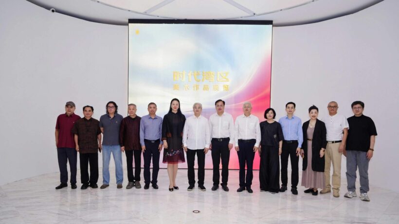 “时代湾区”美术作品展览在深圳开幕插图6中国题字网