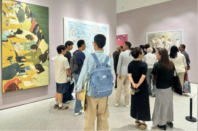 绽放——第三届全国大学生美术作品展览进京展开幕插图1中国题字网 绽放——第三届全国大学生美术作品展览进京展开幕插图1中国题字网