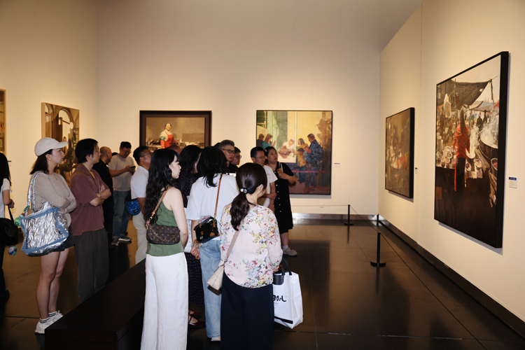悲鸿风度·第三届油画双年展在南京开幕插图6中国题字网 悲鸿风度·第三届油画双年展在南京开幕插图6中国题字网