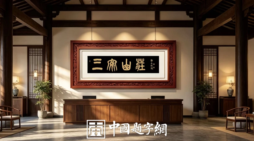 著名书法家郭永琰新近题匾题名题贺三十通书法欣赏插图10中国题字网 著名书法家郭永琰新近题匾题名题贺三十通书法欣赏插图10中国题字网