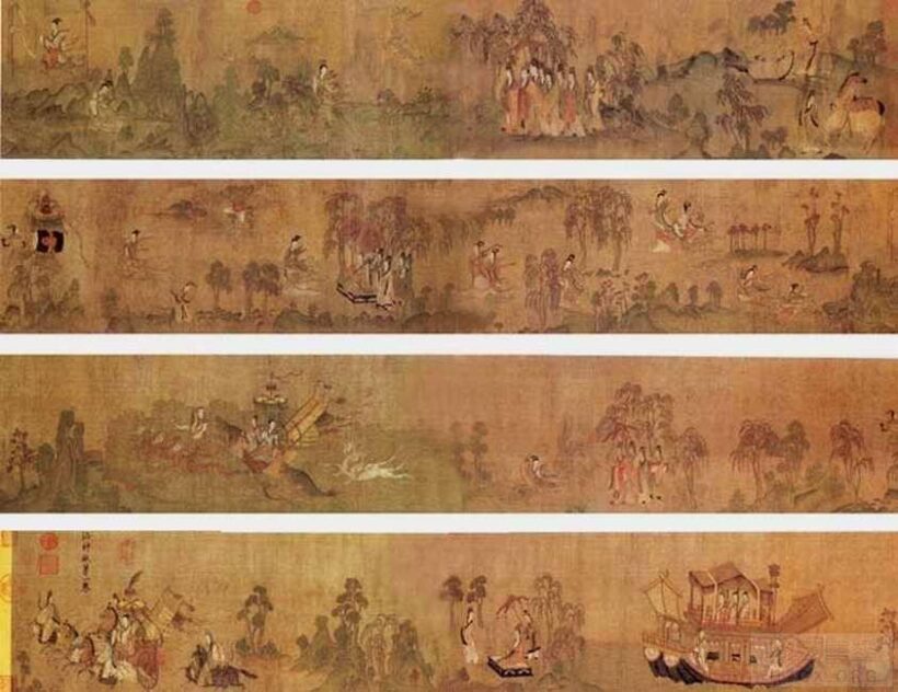中国十大传世名画,中华艺术巅峰与千年审美插图中国题字网 中国十大传世名画,中华艺术巅峰与千年审美插图中国题字网