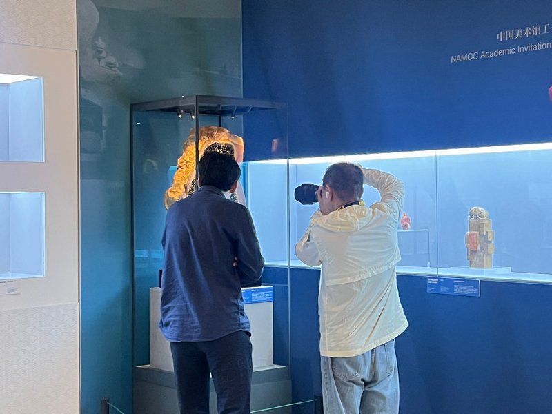 “大匠之道——潘惊石雕刻艺术作品展”在中国美术馆开幕插图7中国题字网